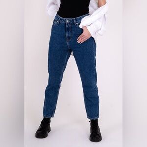 Monkee Genes Hayley Straight Jean in Mid Blue Size 27